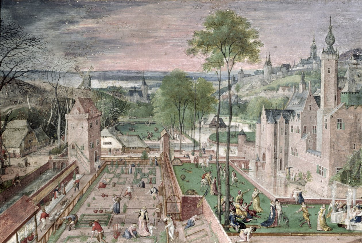 Spring in the Castle Garden, 1584 by Hans Bol