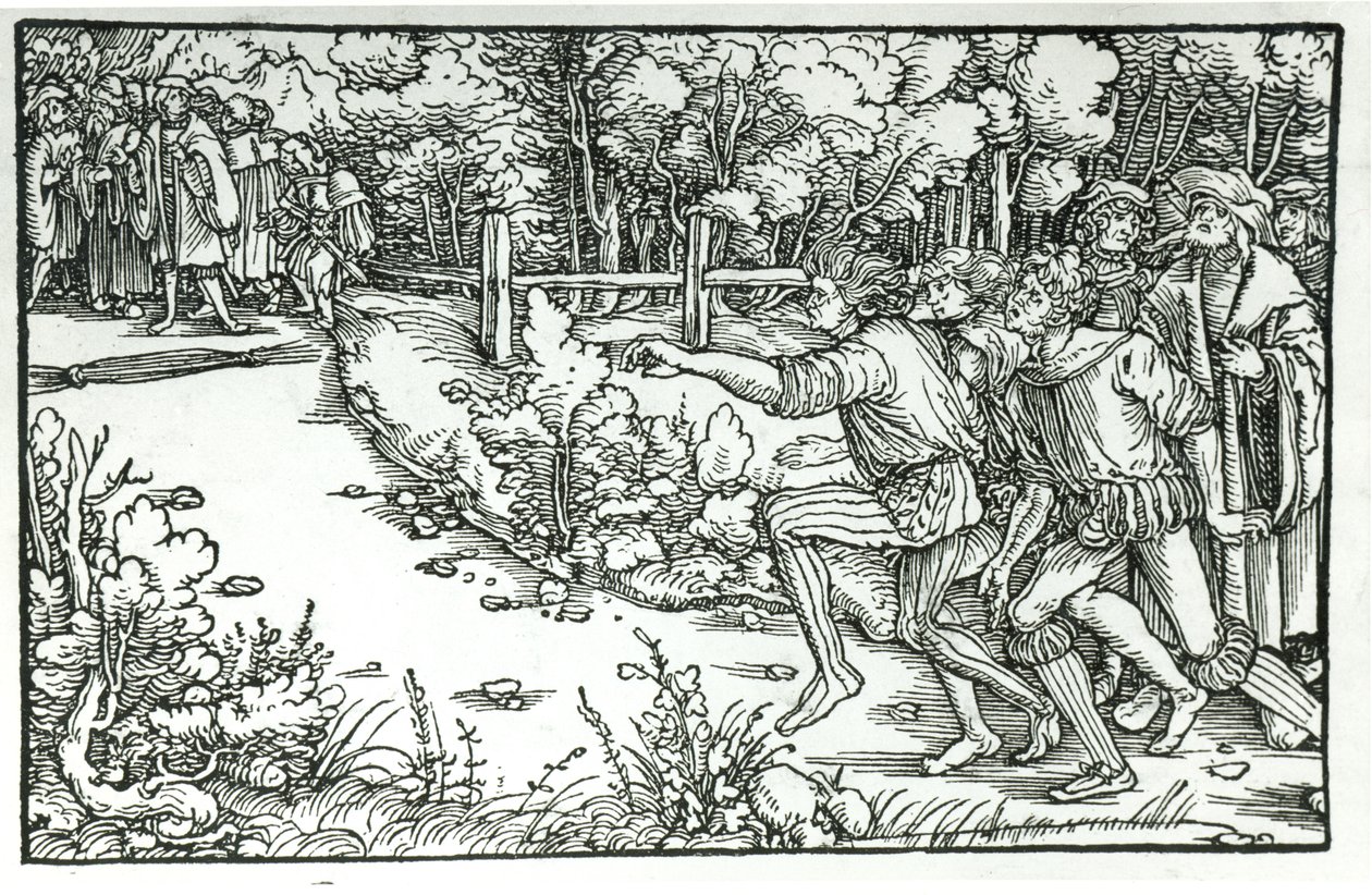 The Race by Hans Burgkmair