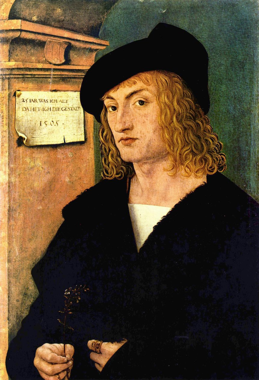 Portrait of Hans Schellenberger by Hans Burgkmair the Elder