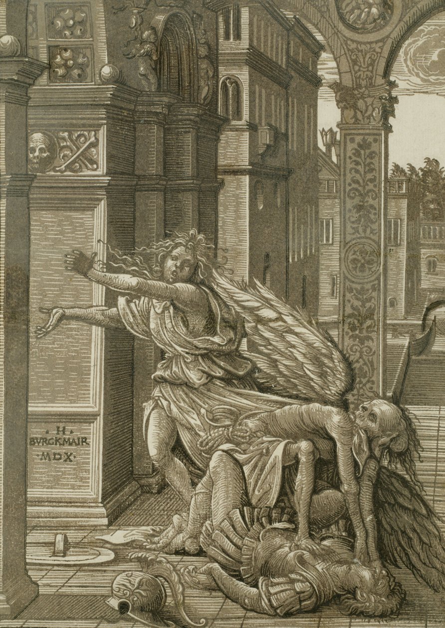 Lovers Surprised by Death by Hans Burgkmair