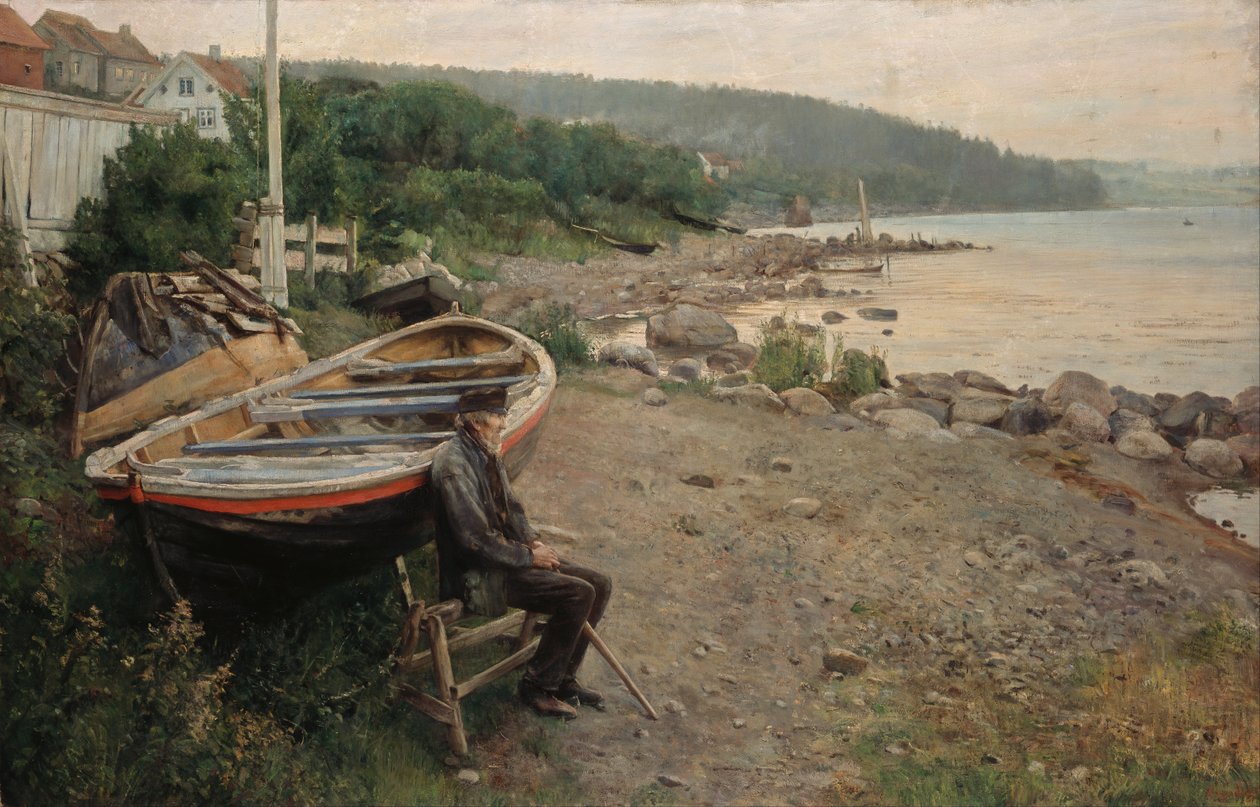 View from Åsgårdstrand by Hans Olaf Heyerdahl