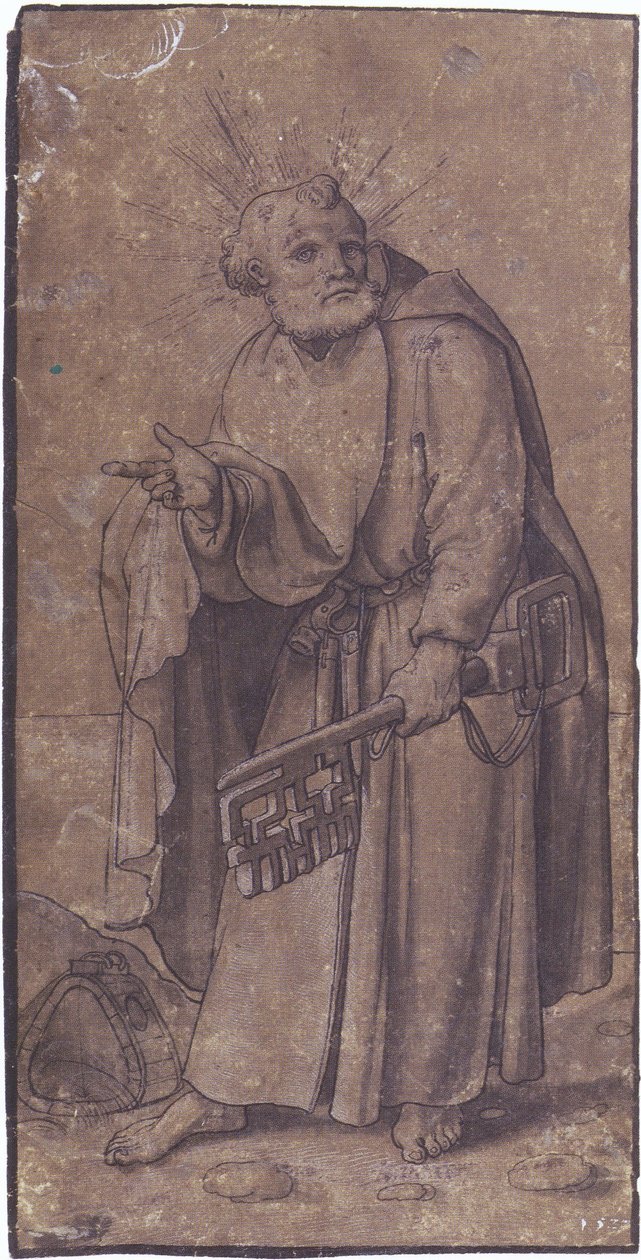 Apostle Peter by Hans Holbein der Jüngere