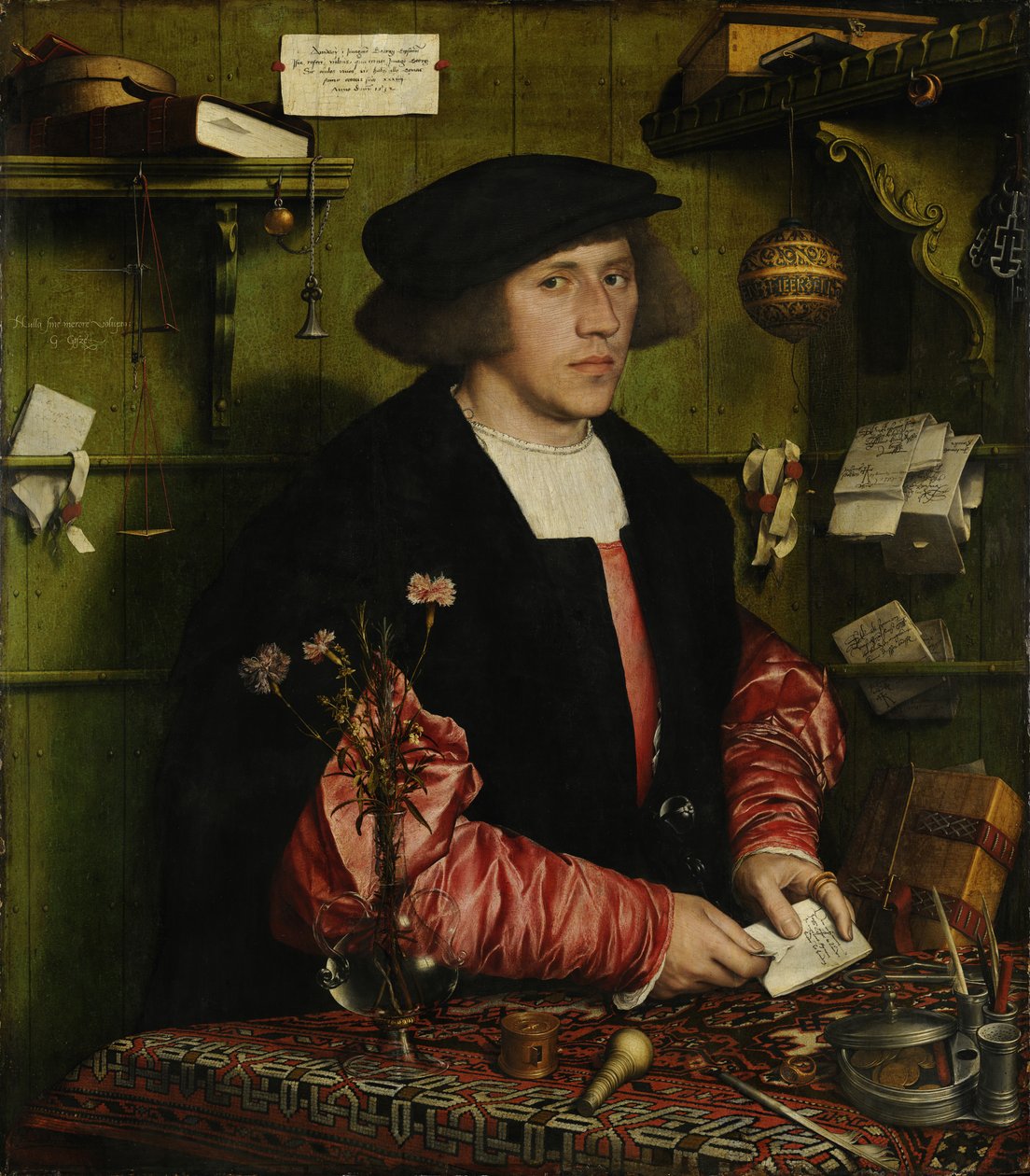 The Merchant Georg Gisze by Hans Holbein der Jüngere