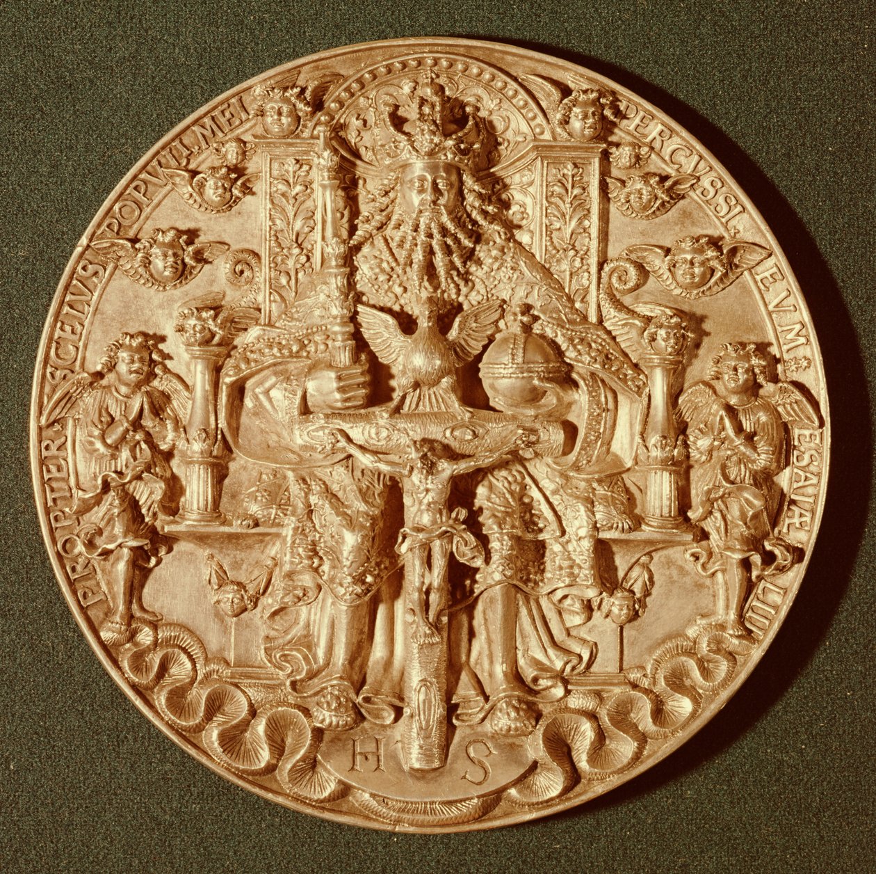Trinity Medal, Recast Version of Original Made in 1544 Now in Domschatz, Trier by Hans Reinhart