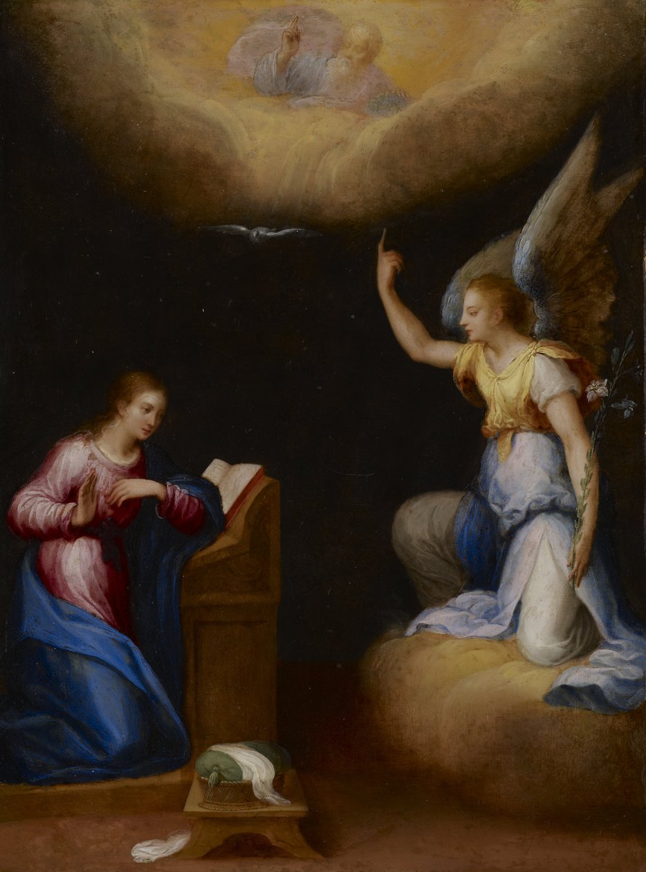 Annunciation by Hans Rottenhammer