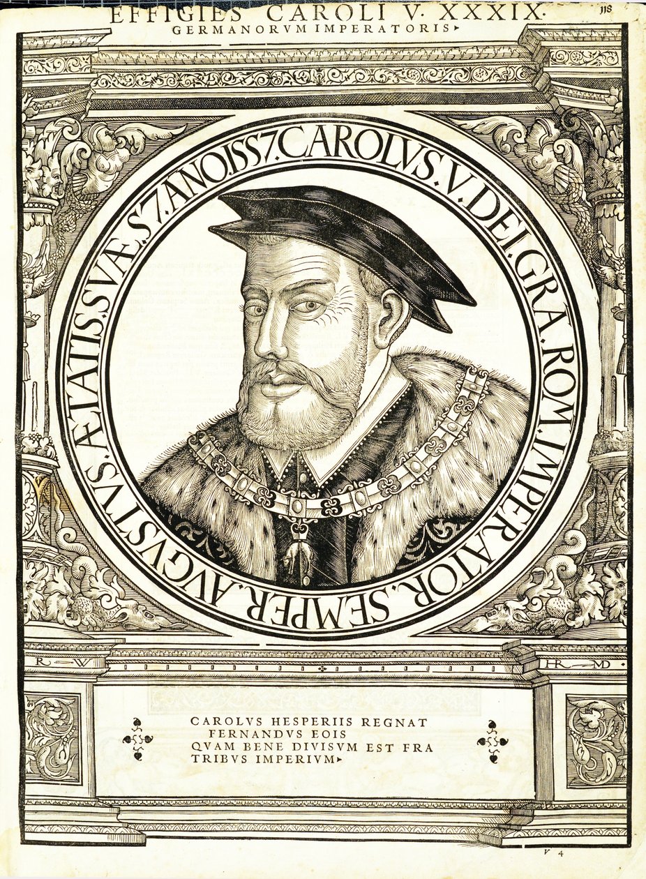 Carolus V, Illustration from 