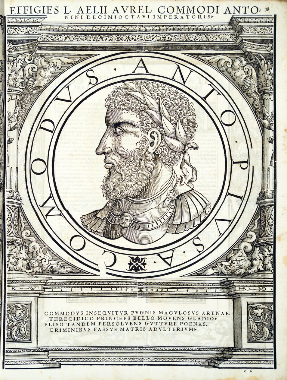 Commodus, illustration from 