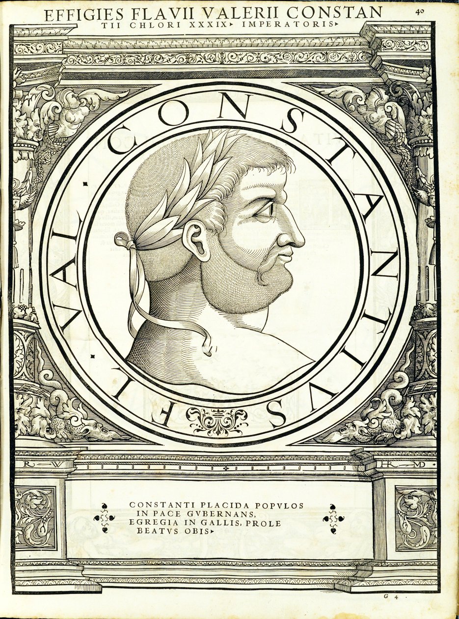 Constantius Chlorus by Hans Rudolf Manuel Deutsch