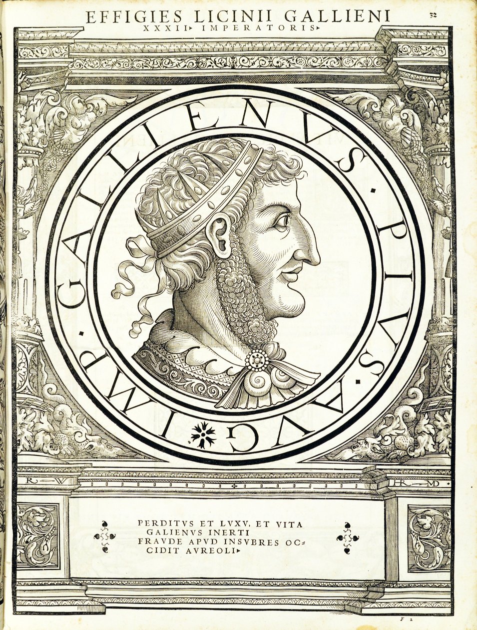Gallienus, illustration from 