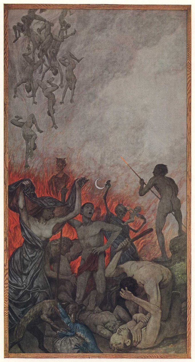 The Hell by Hans Thoma: Premium art reproduction