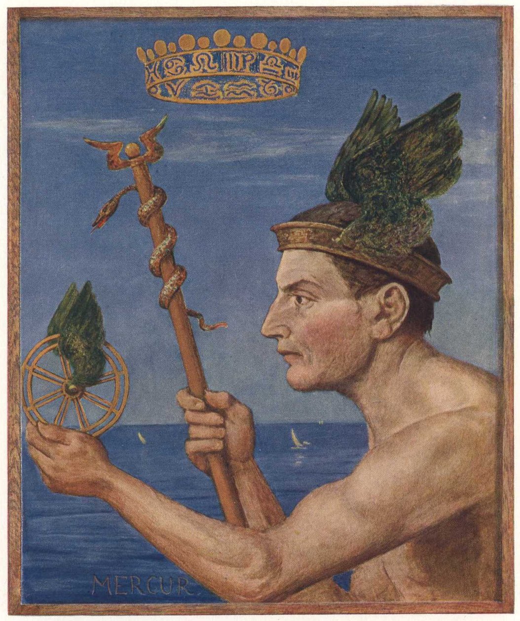 Mercury by Hans Thoma