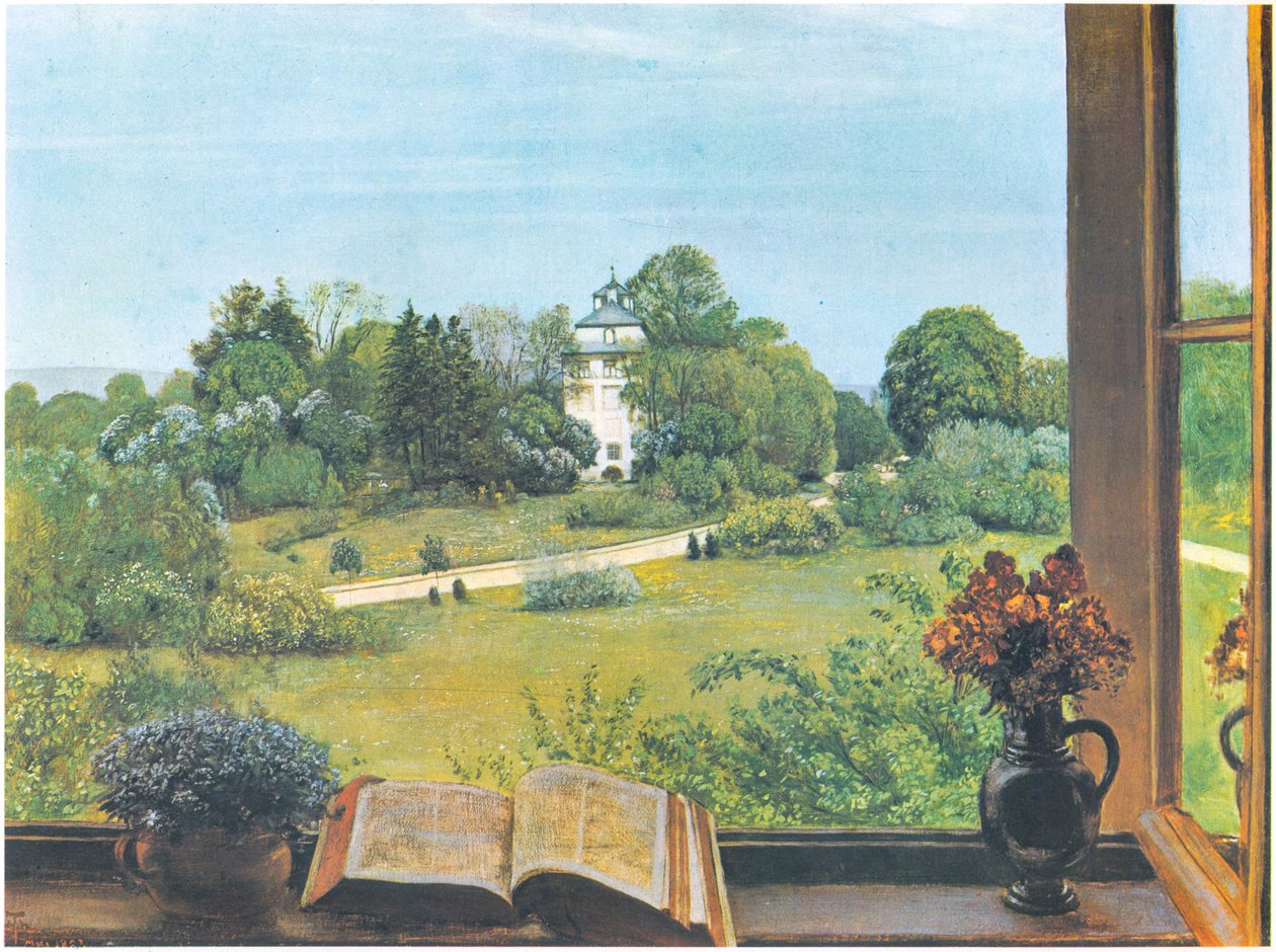 The Öd, View of Holzhausen Park in Frankfurt am Main by Hans Thoma