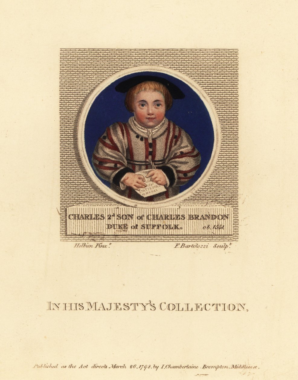 Charles Brandon, 3rd Duke of Suffolk by Hans (after) Holbein the Younger