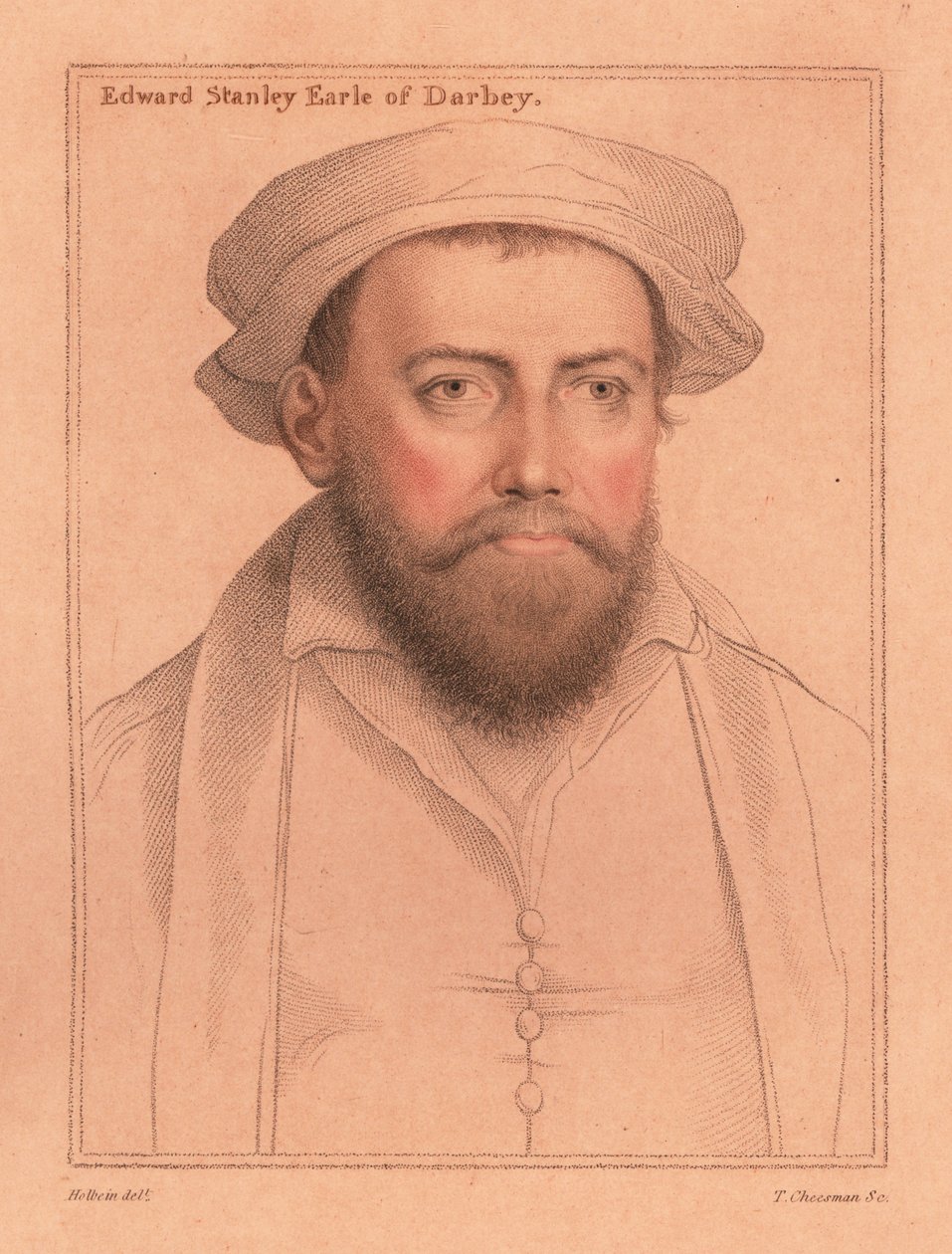 Edward Stanley, 3rd Earl of Derby by Hans (after) Holbein the Younger