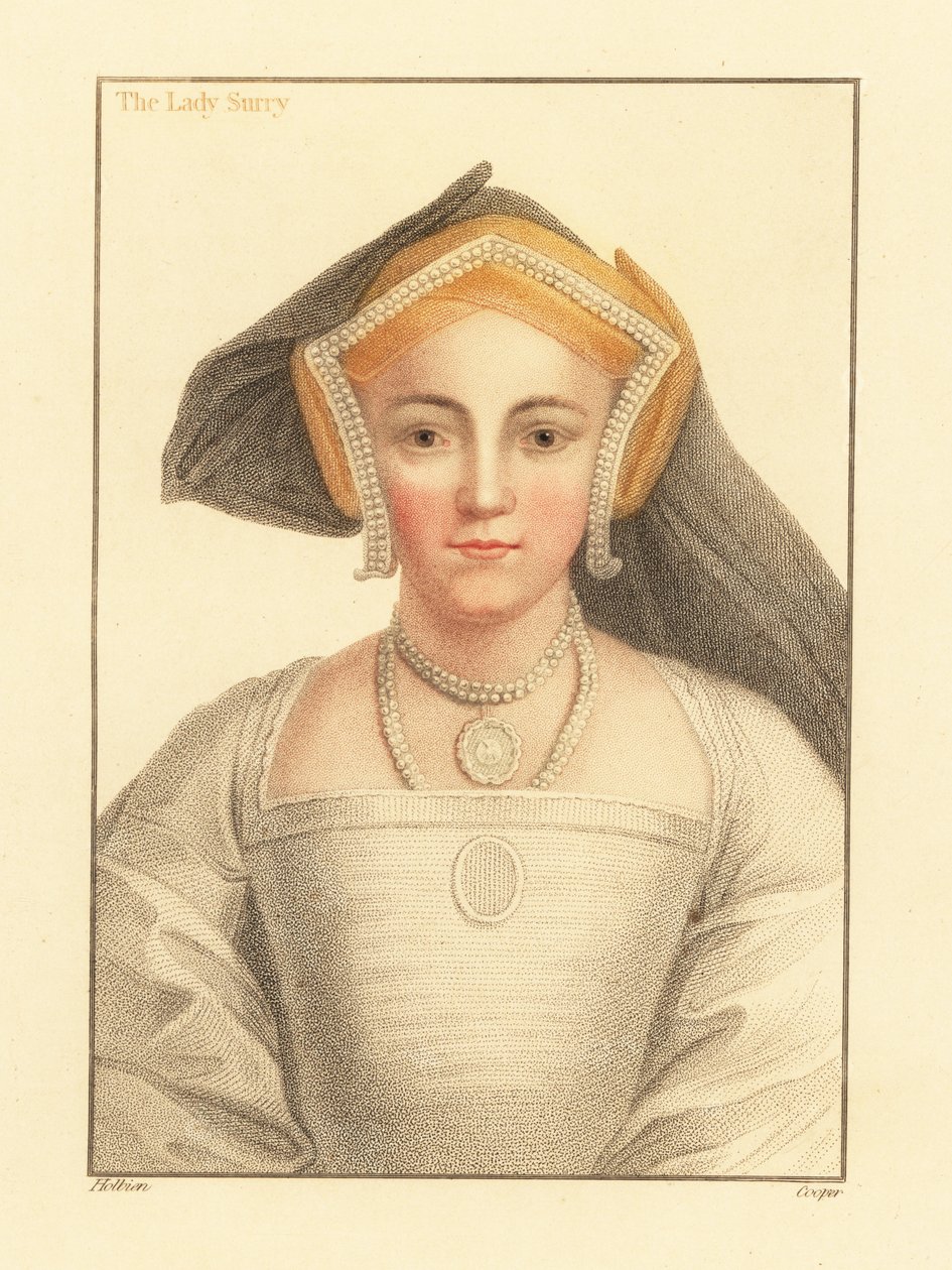 Frances Howard, Countess of Surrey by Hans (after) Holbein the Younger