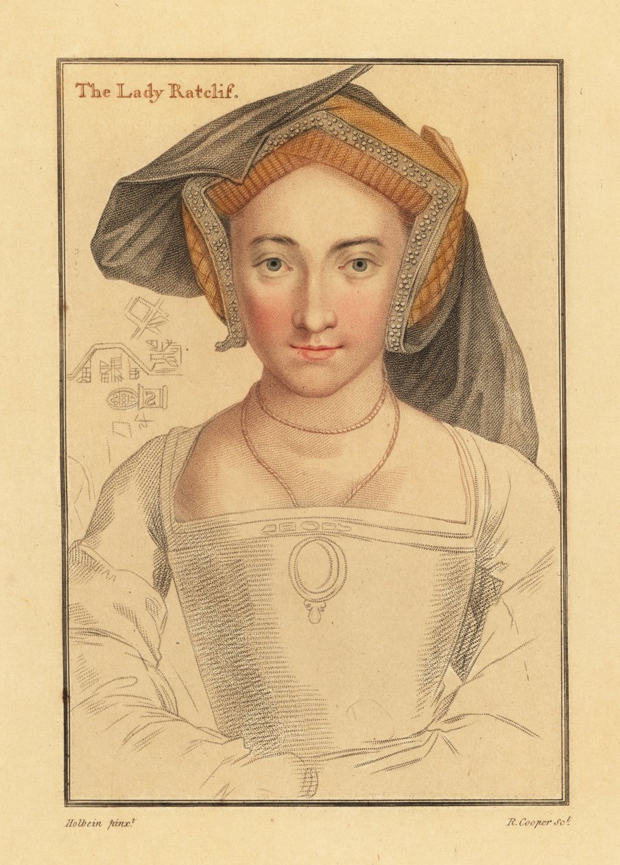 Mary Radcliffe, wife of Robert by Hans (after) Holbein the Younger