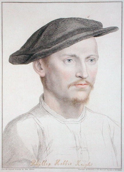 Philip Hobbie, engraved by Francesco Bartolozzi 1796 by Hans (after) Holbein the Younger