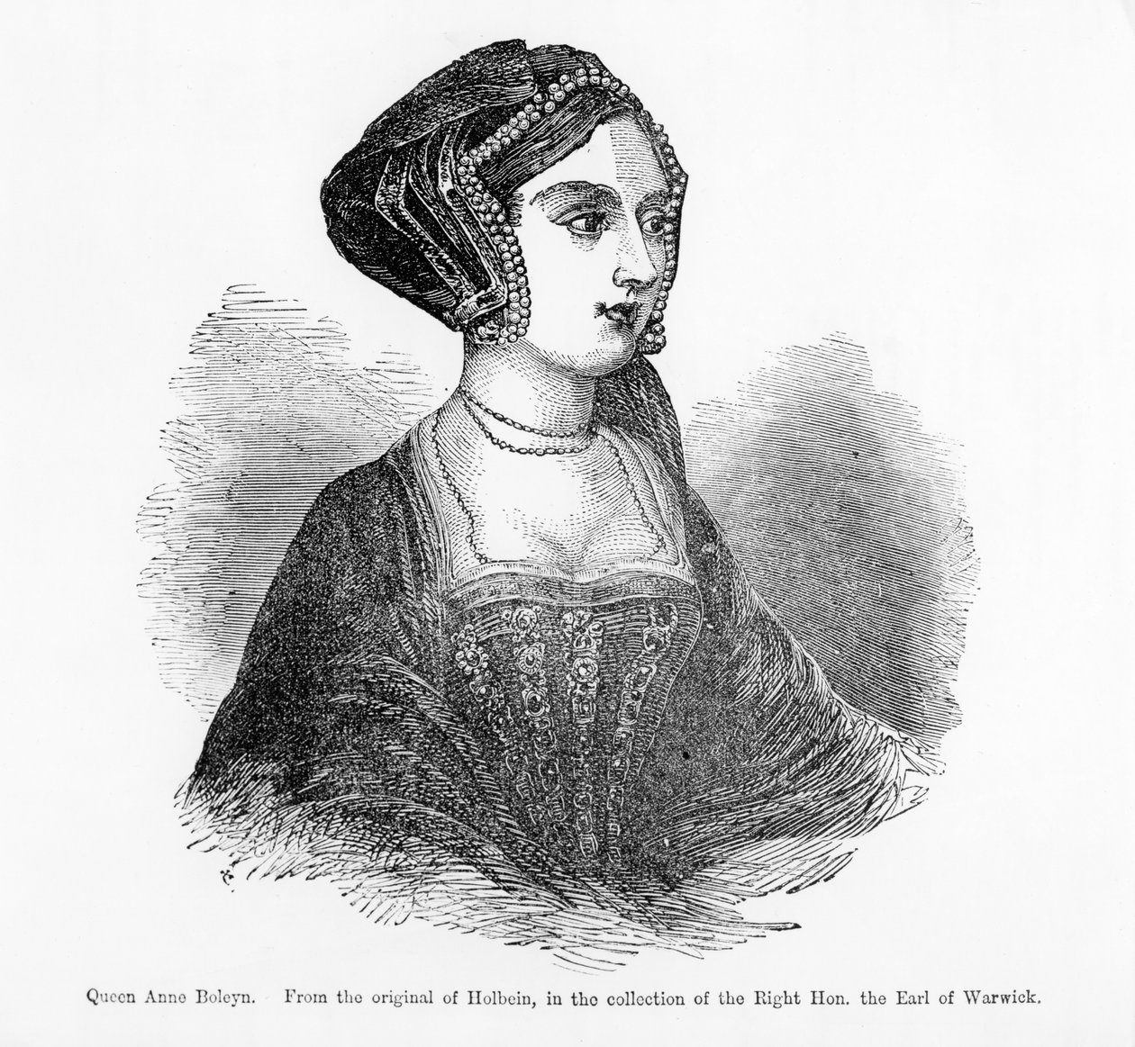 Queen Anne Boleyn by Hans (after) Holbein the Younger