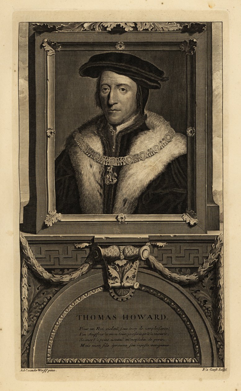 Thomas Howard, 3rd Duke of Norfolk (1473-1554) by Hans (after) Holbein the Younger