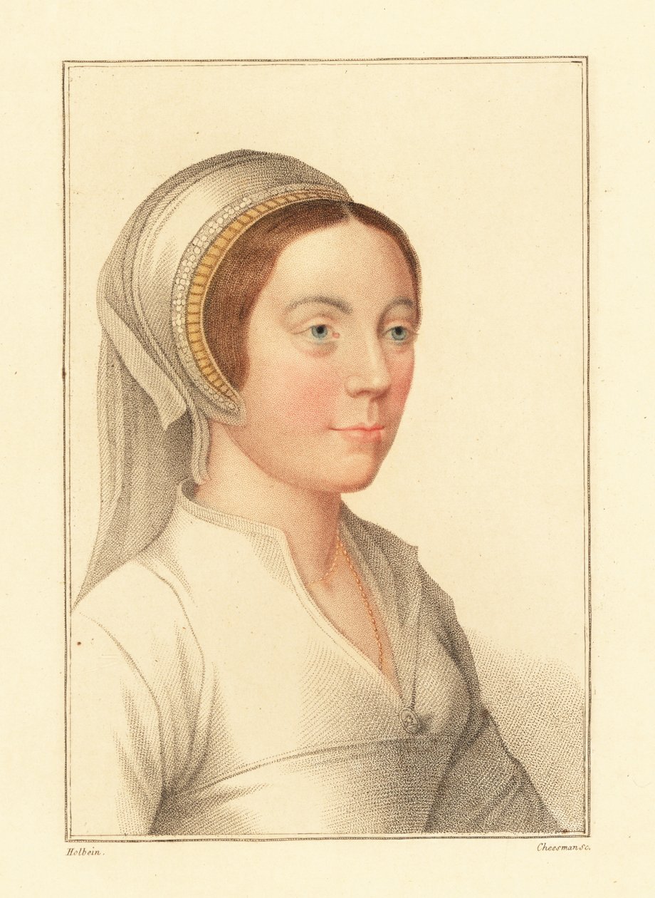 Unidentified woman, court of King Henry VIII by Hans (after) Holbein the Younger