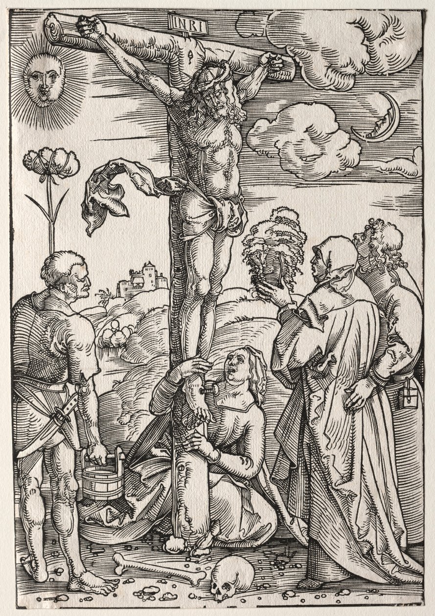 Christ on the Cross with Mary, St. John, Mary Magdalen and St. Stephen, 1505 by Hans Baldung