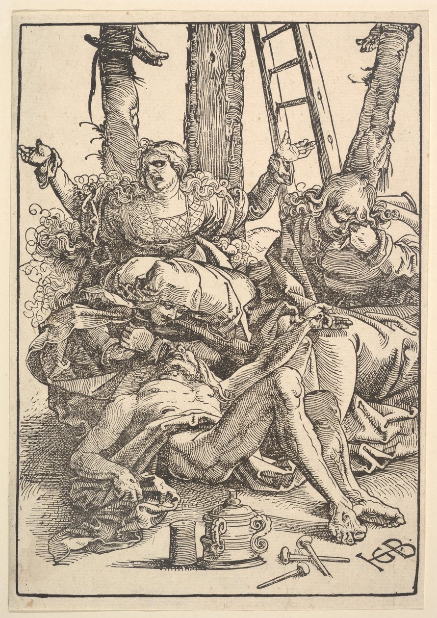 Lamentation for Christ by Hans Baldung