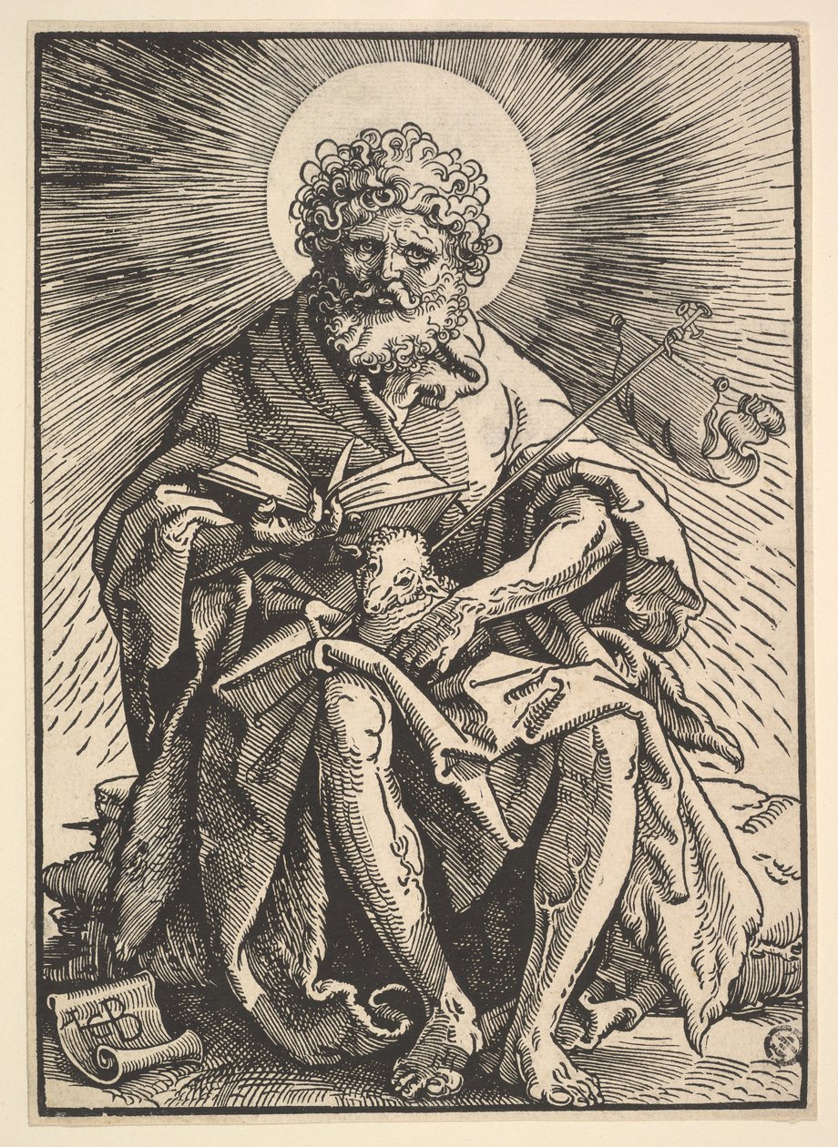 St. John the Baptist Holding the Lamb by Hans Baldung