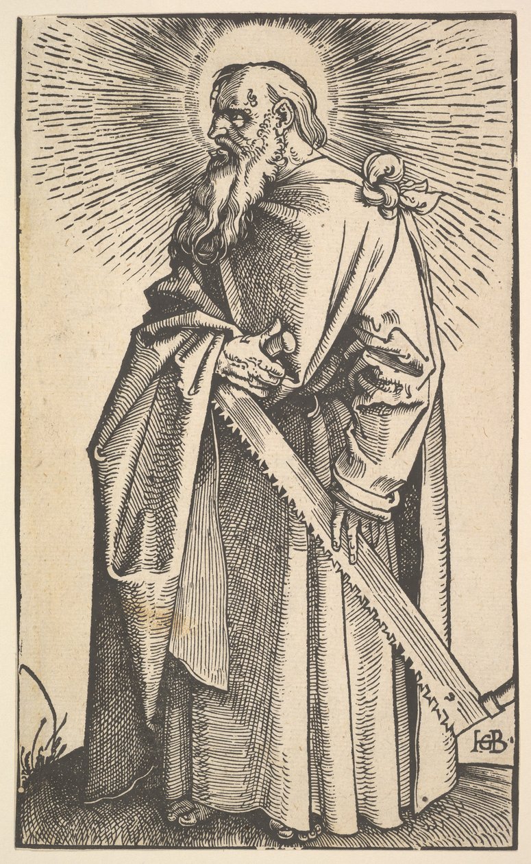 St. Simon from Christ and the Apostles by Hans Baldung