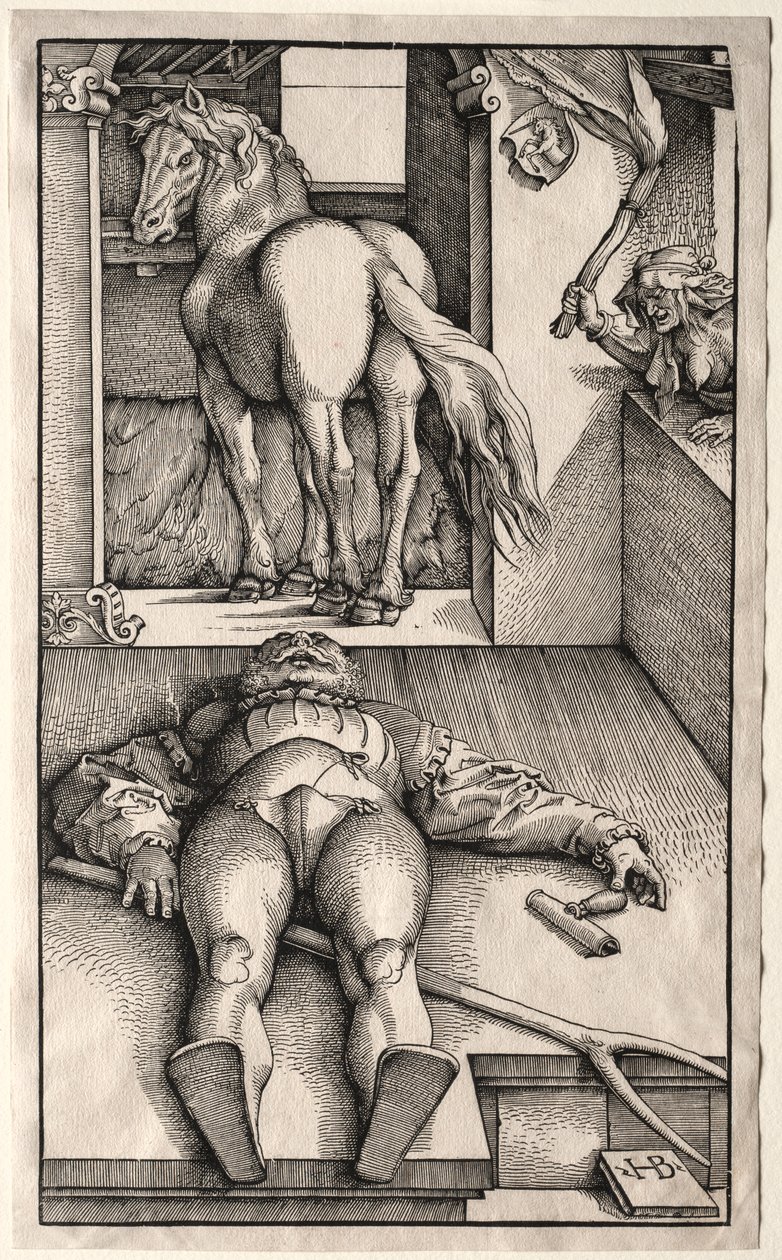 The Bewitched Groom by Hans Baldung