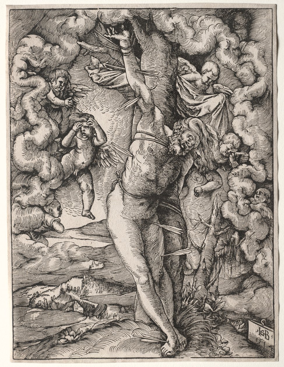 The Great St. Sebastian, 1514 by Hans Baldung