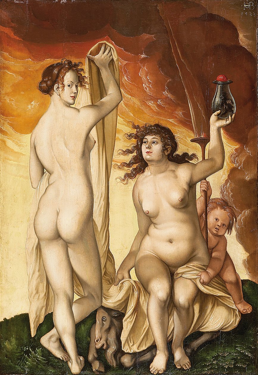Two Witches by Hans Baldung