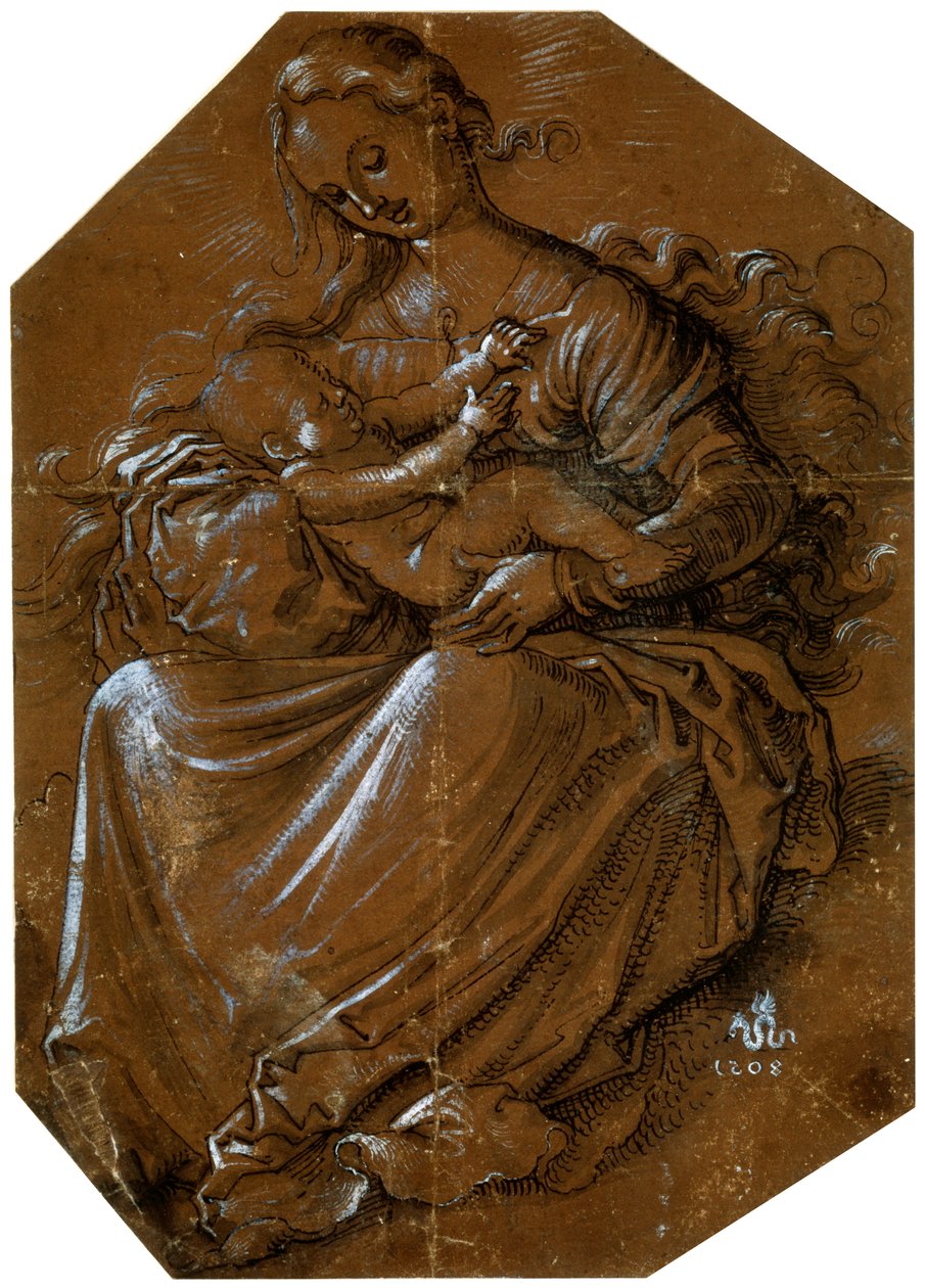 Virgin and Child, c1500-1545 by Hans Baldung