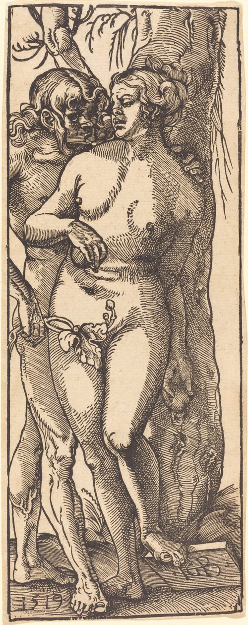Adam and Eve by Hans Baldung Grien