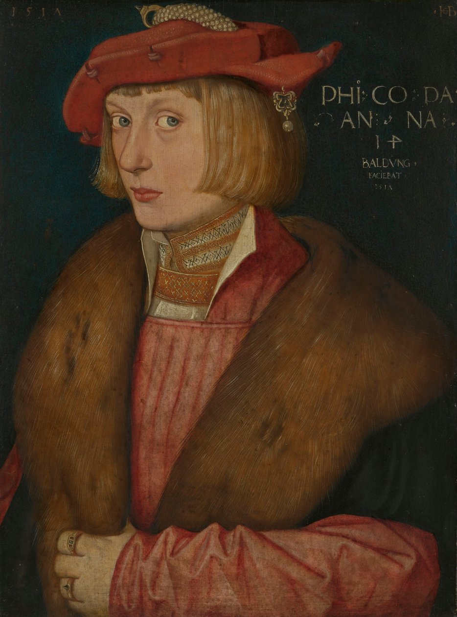 Count Philip Bellicosus by Hans Baldung Grien