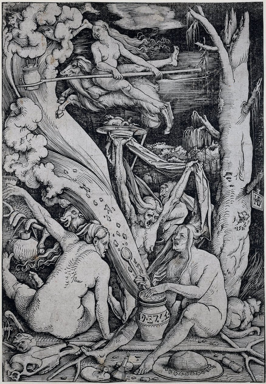 Witches Casting Spells During Witches
