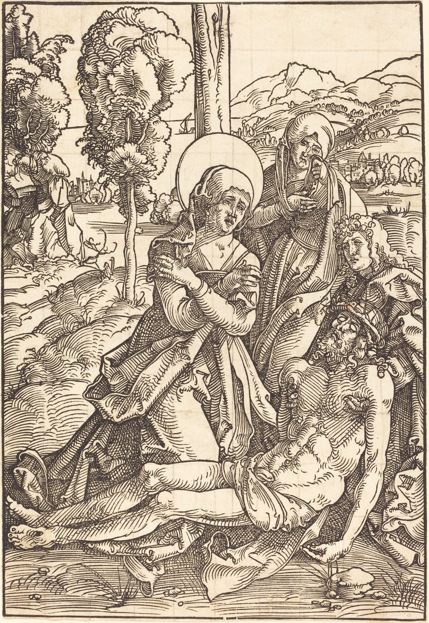 Lamentation for Christ by Hans Baldung Grien