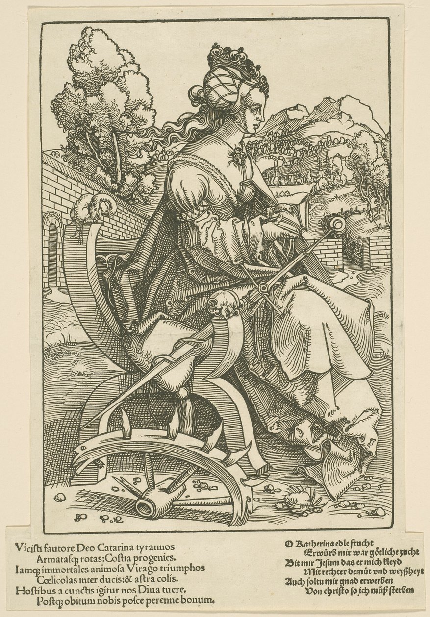Saint Catherine by Hans Baldung Grien