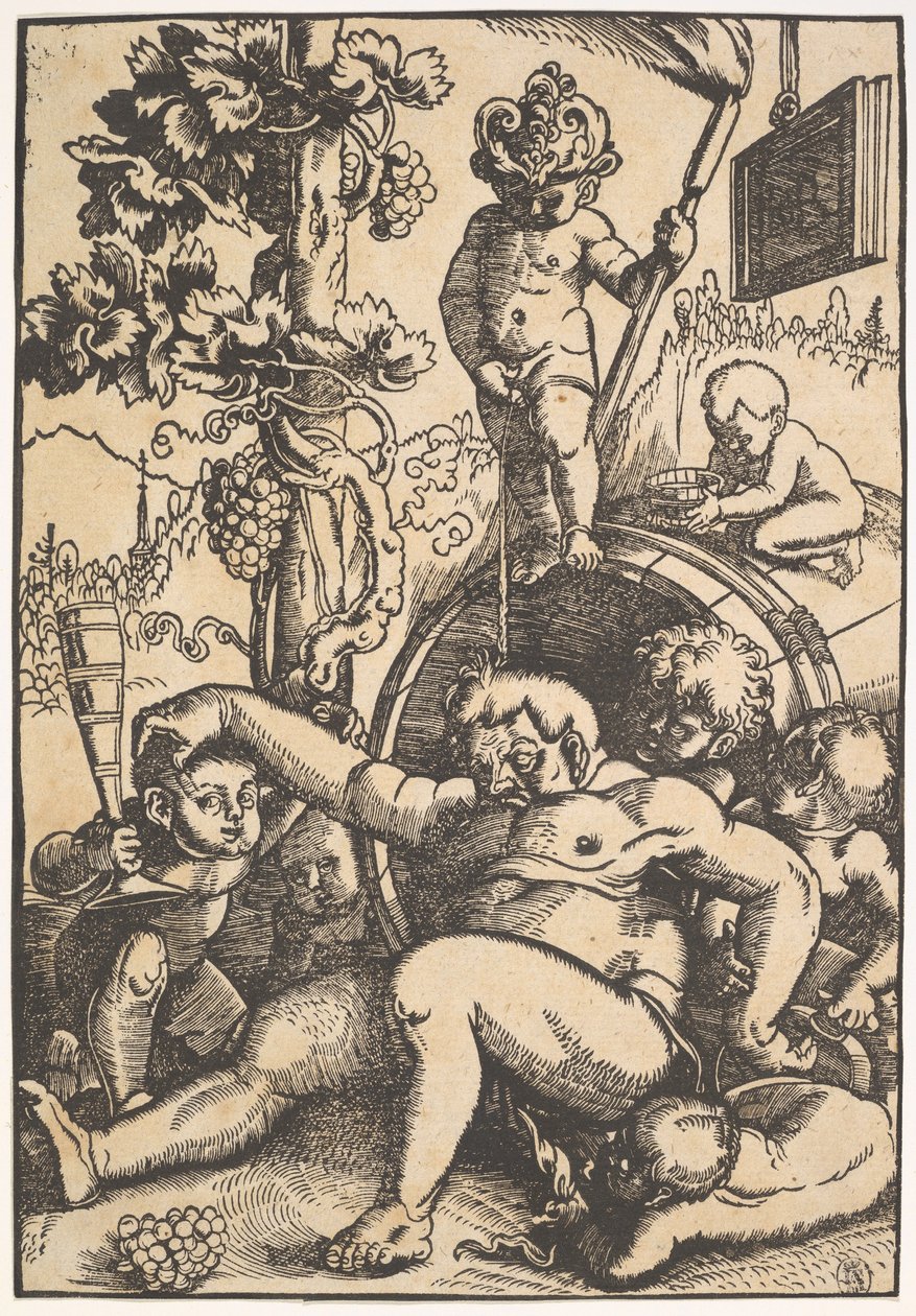 The Drunk Bacchus by Hans Baldung Grien