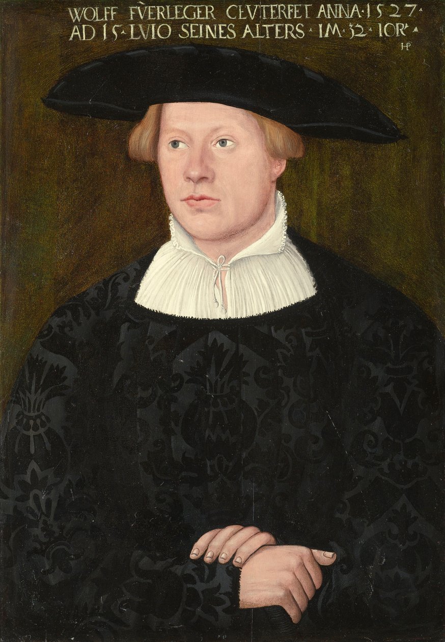 Portrait of Wolff Fürleger by Hans Brosamer