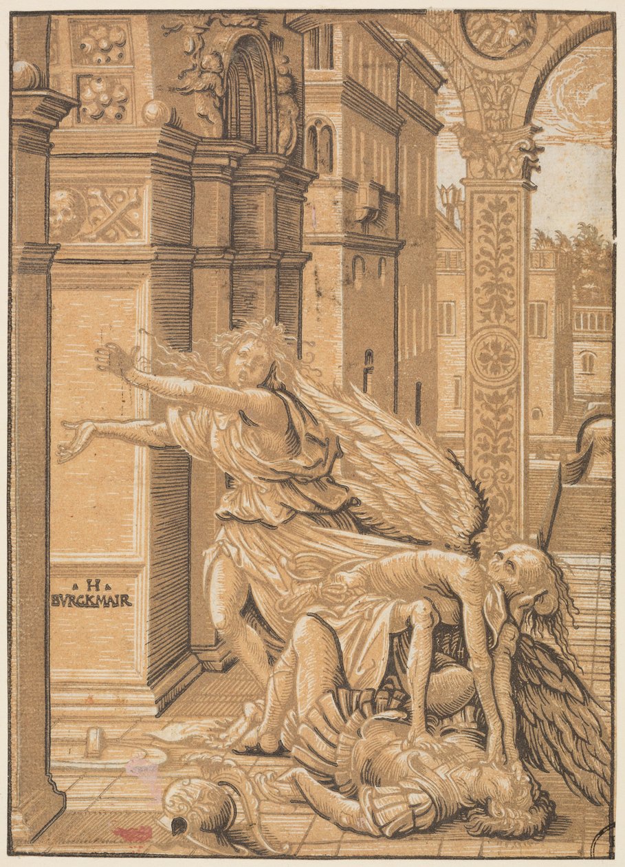 The Baptism of the Eunuch by Hans Burgkmair