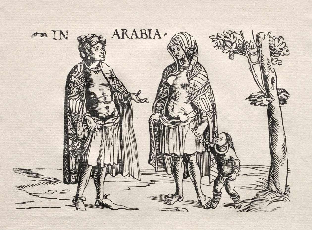 Natives of Arabia and the Indies by Hans Burgkmair