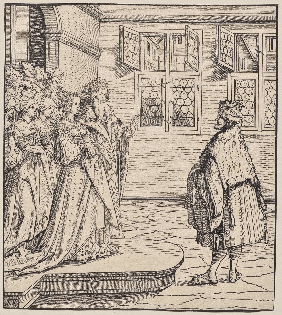 The Banished Duke of Otnop by Hans Burgkmair