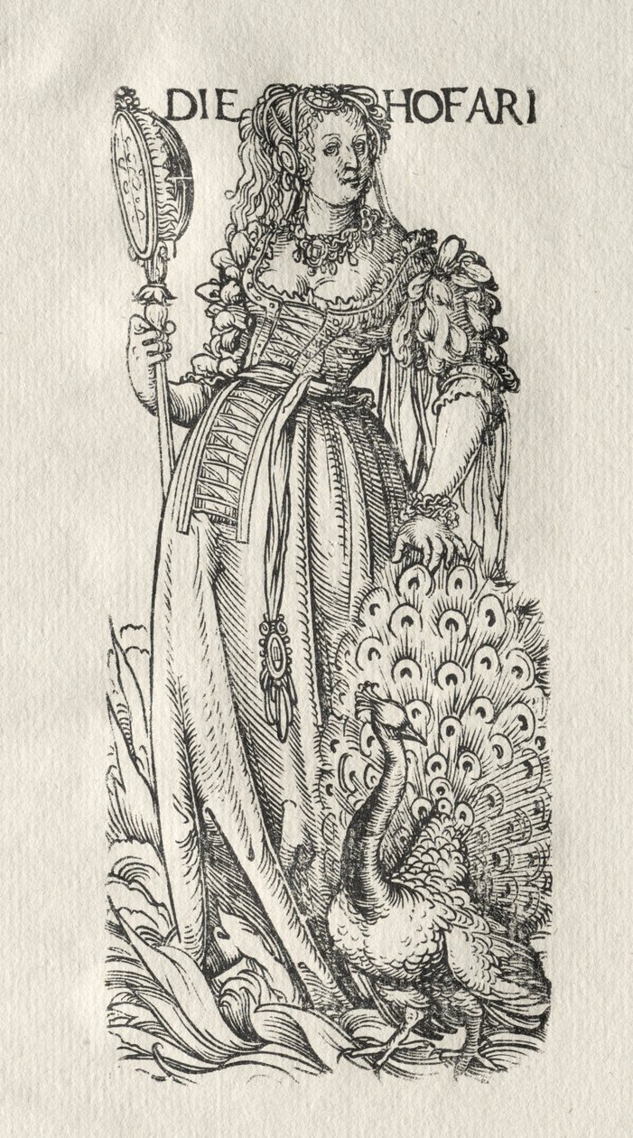The Seven Vices: Pride by Hans Burgkmair