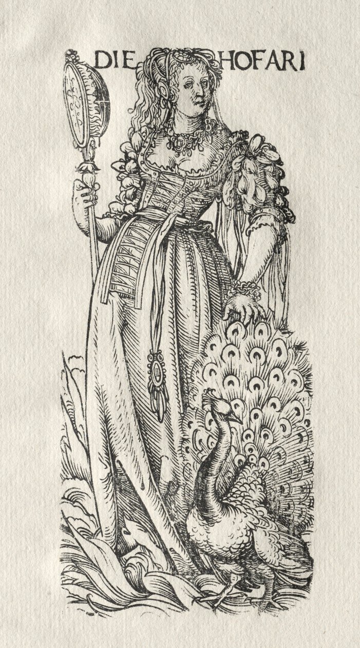 The Seven Vices: Pride by Hans Burgkmair: Fine art print