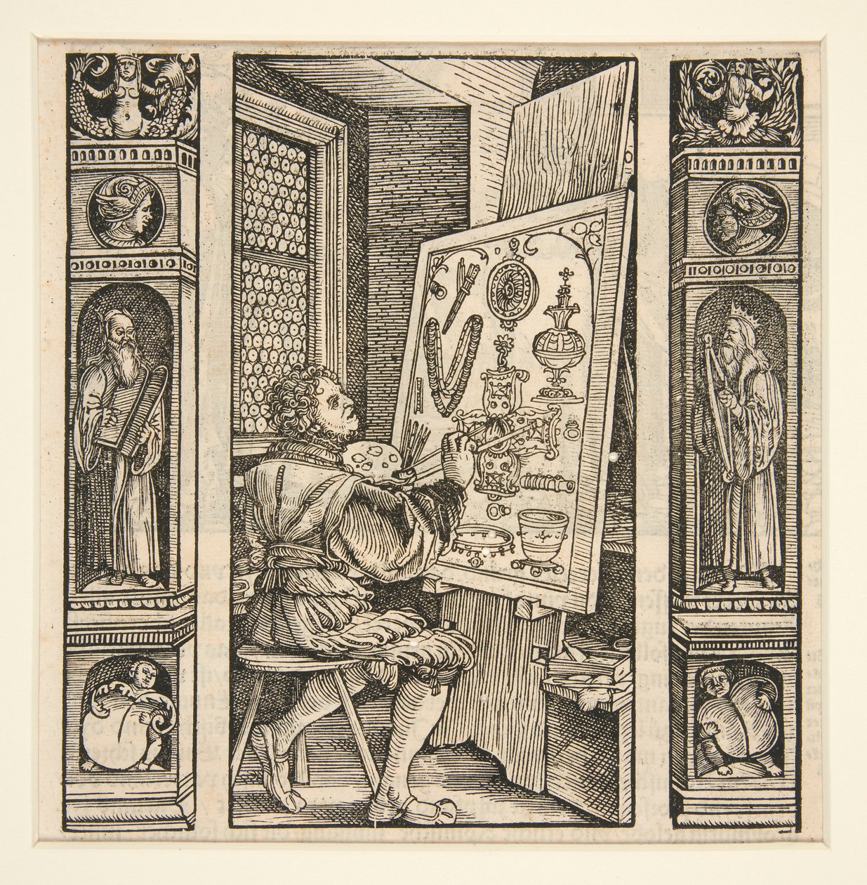 The Jeweler from Petrarch by Hans Burgkmair the Elder