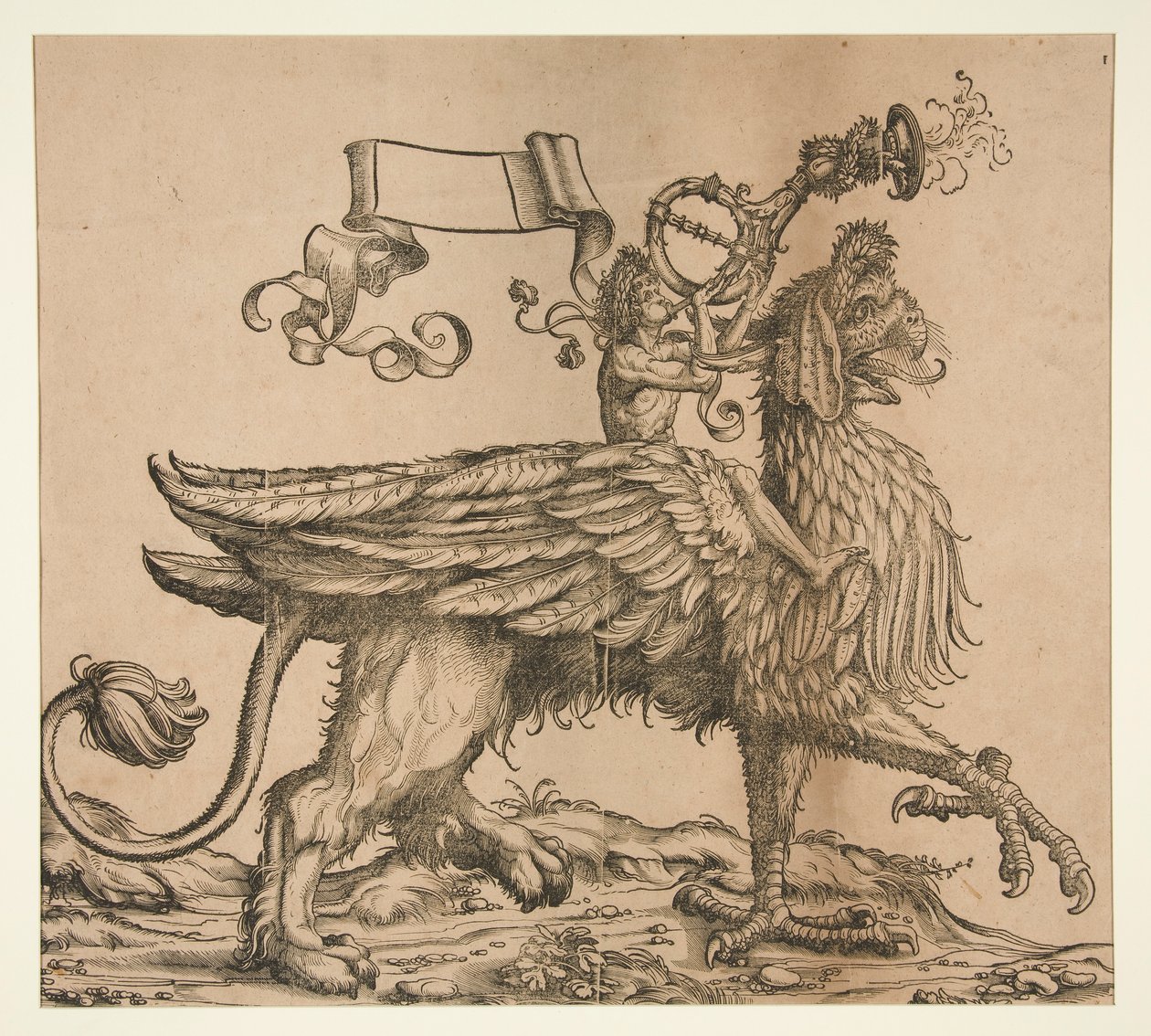 Herald (Announcer of the Triumph) by Hans Burgkmair the Elder