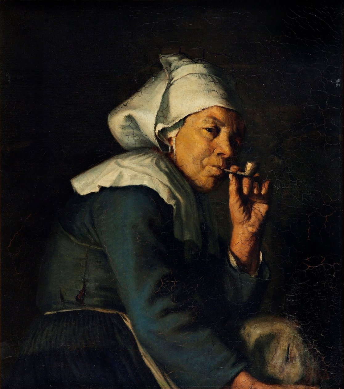 Peasant woman from Brittany, c.1886 by Hans Christian Koefoed