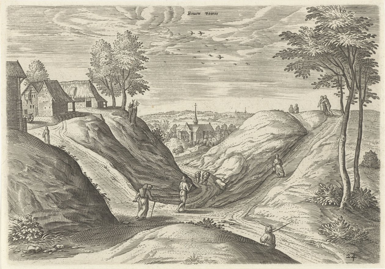View of Vorst by Hans Collaert (I)