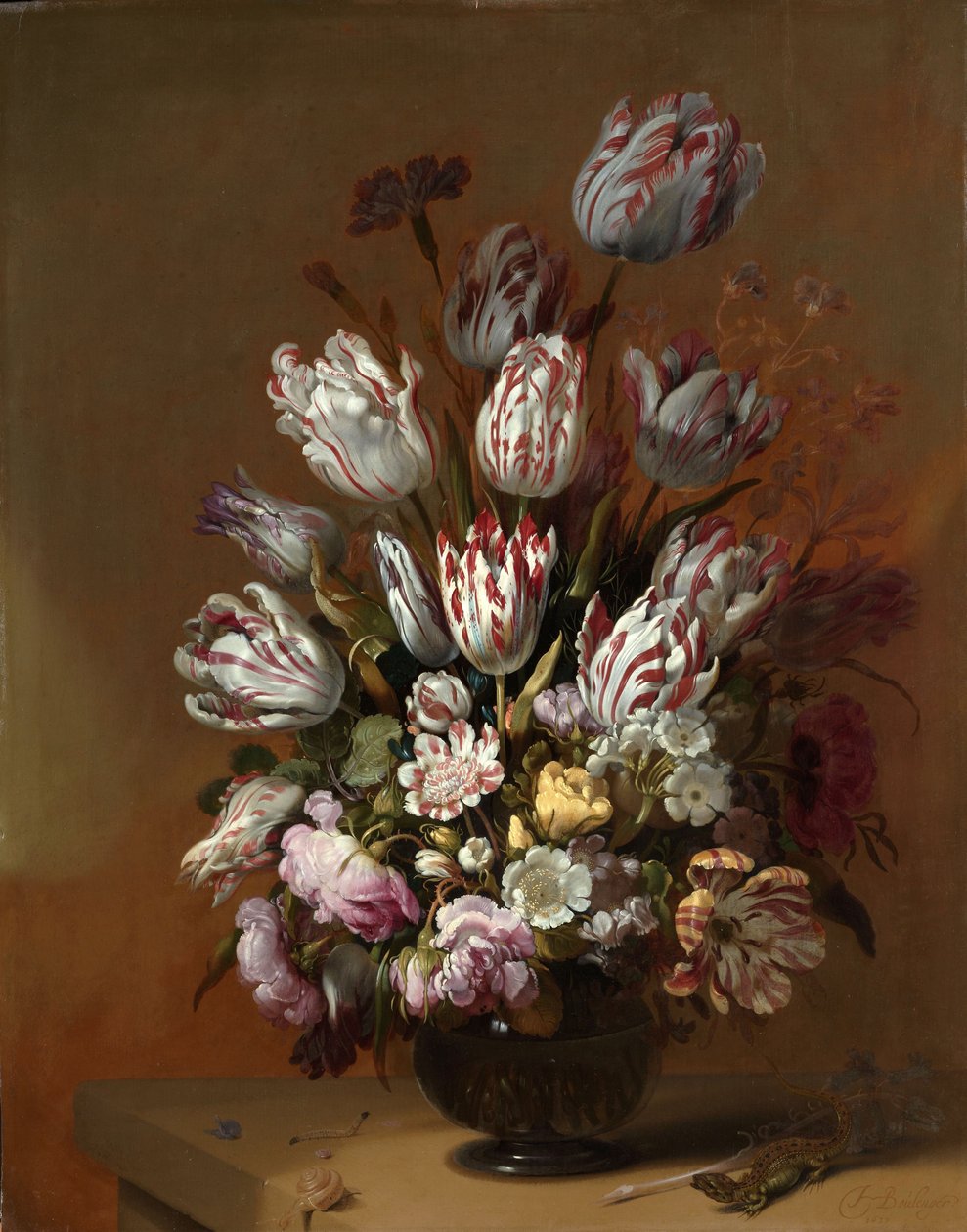 Still Life with Flowers by Hans Gillisz. Bollongier