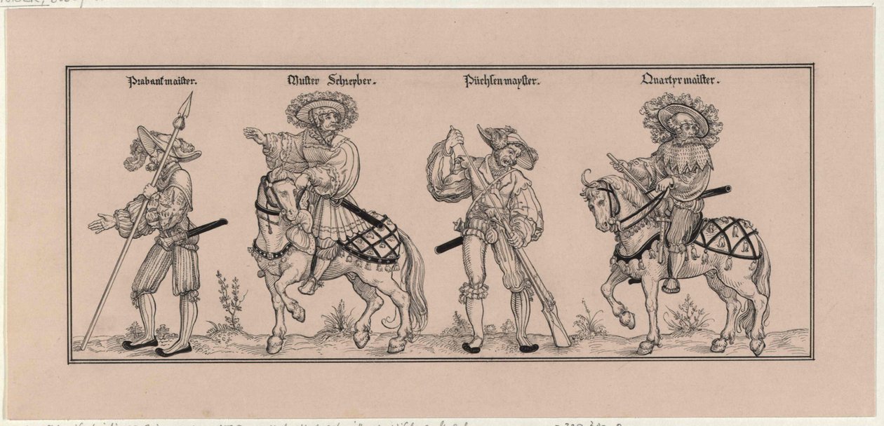 The Defence Counsel Vienna from 1529 (Based on Woodcut by Nikolaus Meldemann) by Hans Guldenmundt